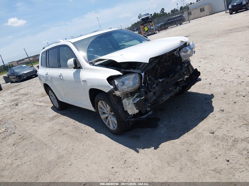 2009 Toyota Highlander hybrid VIN JTEEW44AX92031591 IAAI salvage auction — FRONT END, Salvage (Georgia), sold $750 on 2026-07-17 (photo 1)
