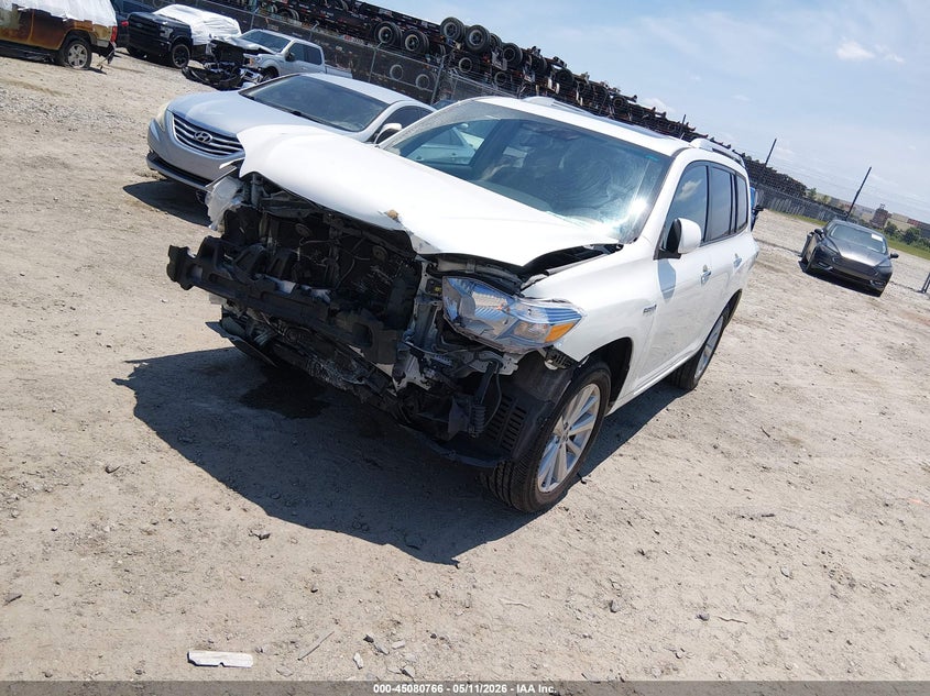 2009 Toyota Highlander hybrid VIN JTEEW44AX92031591 IAAI salvage auction — FRONT END, Salvage (Georgia), sold $750 on 2026-07-17 (photo 2)