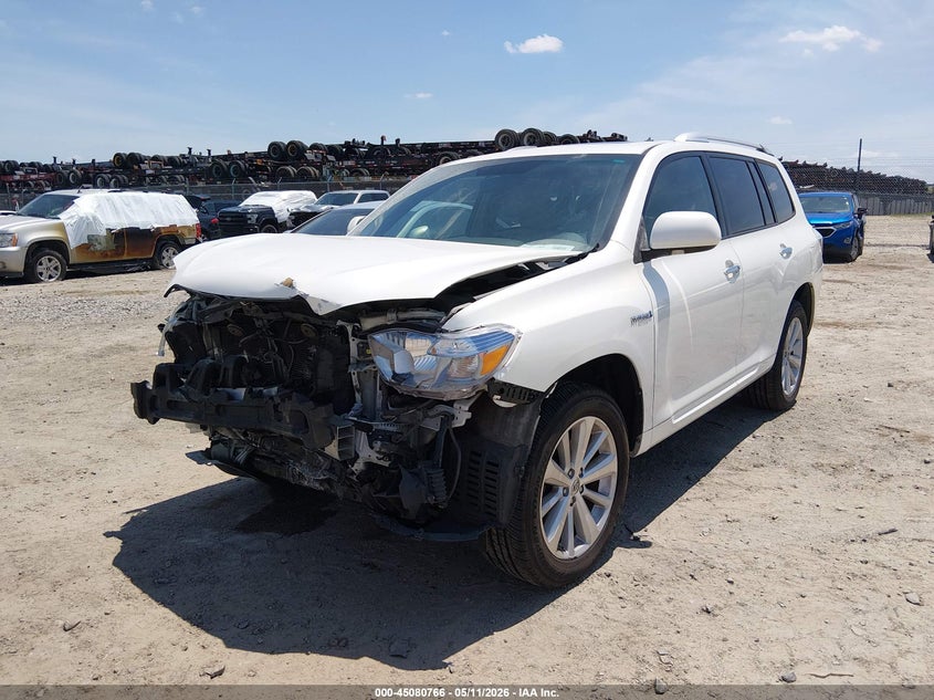 2009 Toyota Highlander hybrid VIN JTEEW44AX92031591 IAAI salvage auction — FRONT END, Salvage (Georgia), sold $750 on 2026-07-17 (photo 6)