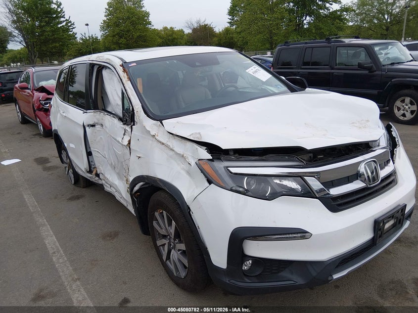 2020 Honda Pilot VIN 5FNYF5H58LB015303 IAAI salvage auction — FRONT & REAR, Salvage (New Jersey), sold $3,350 on 2026-07-24 (photo 1)