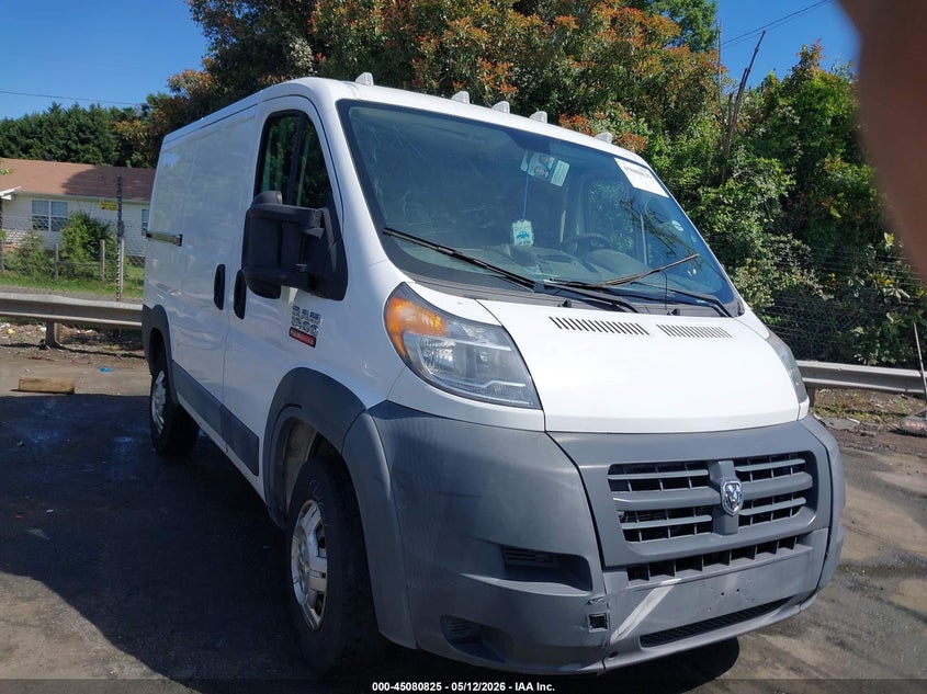 2017 Ram Promaster city VIN 3C6TRVNG6HE547242 IAAI salvage auction — NORMAL WEAR, Clear (North Carolina), sold $2,525 on 2026-07-09 (photo 1)
