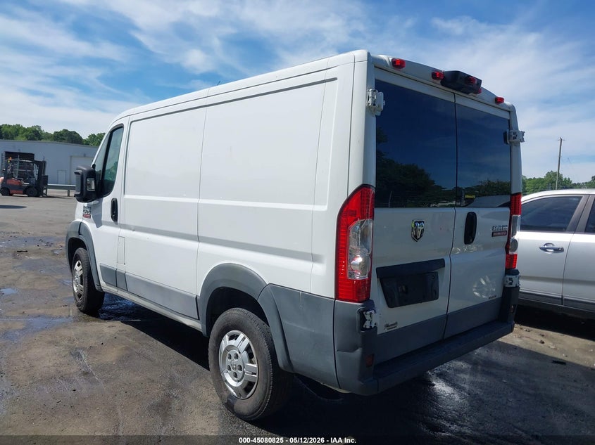 2017 Ram Promaster city VIN 3C6TRVNG6HE547242 IAAI salvage auction — NORMAL WEAR, Clear (North Carolina), sold $2,525 on 2026-07-09 (photo 3)