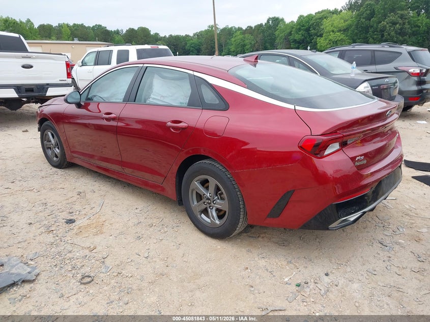 2021 Kia K5 VIN 5XXG14J29MG049592 IAAI salvage auction — FRONT END, Salvage (North Carolina), sold $3,575 on 2026-07-13 (photo 3)