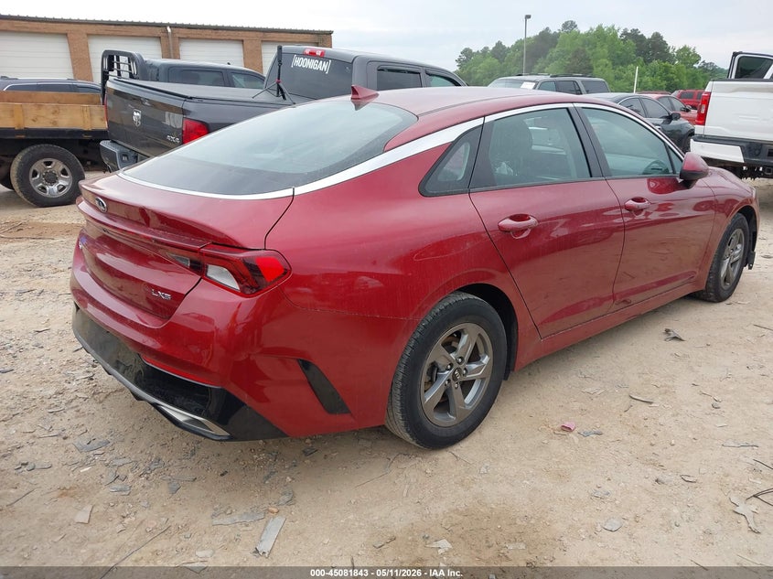 2021 Kia K5 VIN 5XXG14J29MG049592 IAAI salvage auction — FRONT END, Salvage (North Carolina), sold $3,575 on 2026-07-13 (photo 4)