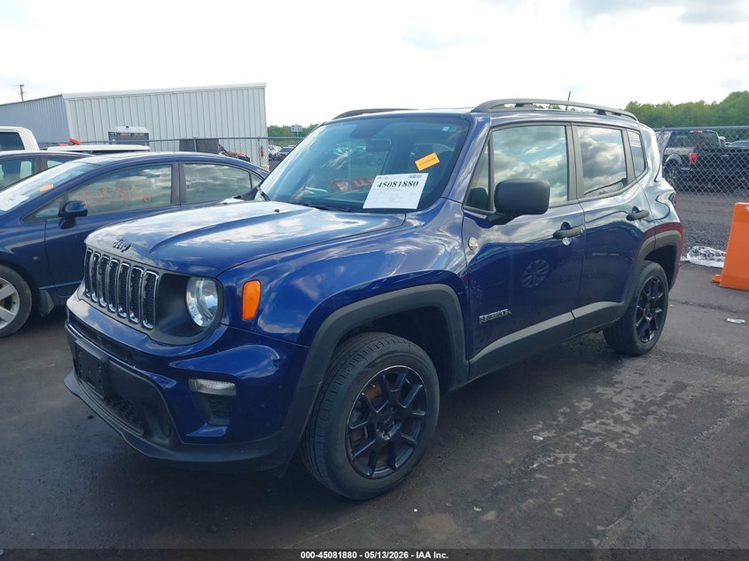 2019 Jeep Renegade VIN ZACNJBAB4KPK71586 IAAI salvage auction — HAIL, Salvage (Ohio), sold $2,950 on 2026-07-07 (photo 2)