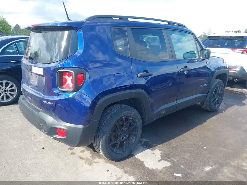 2019 Jeep Renegade VIN ZACNJBAB4KPK71586 IAAI salvage auction — HAIL, Salvage (Ohio), sold $2,950 on 2026-07-07 (photo 4)