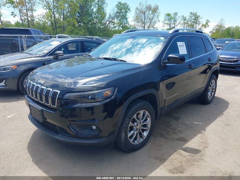 2019 Jeep Cherokee VIN 1C4PJMLB0KD138312 IAAI salvage auction — HAIL, Salvage (Ohio), sold $2,100 on 2026-07-31 (photo 2)