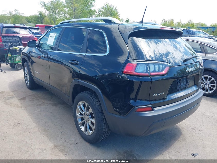 2019 Jeep Cherokee VIN 1C4PJMLB0KD138312 IAAI salvage auction — HAIL, Salvage (Ohio), sold $2,100 on 2026-07-31 (photo 3)