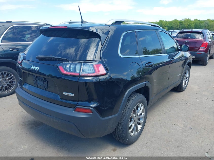 2019 Jeep Cherokee VIN 1C4PJMLB0KD138312 IAAI salvage auction — HAIL, Salvage (Ohio), sold $2,100 on 2026-07-31 (photo 4)