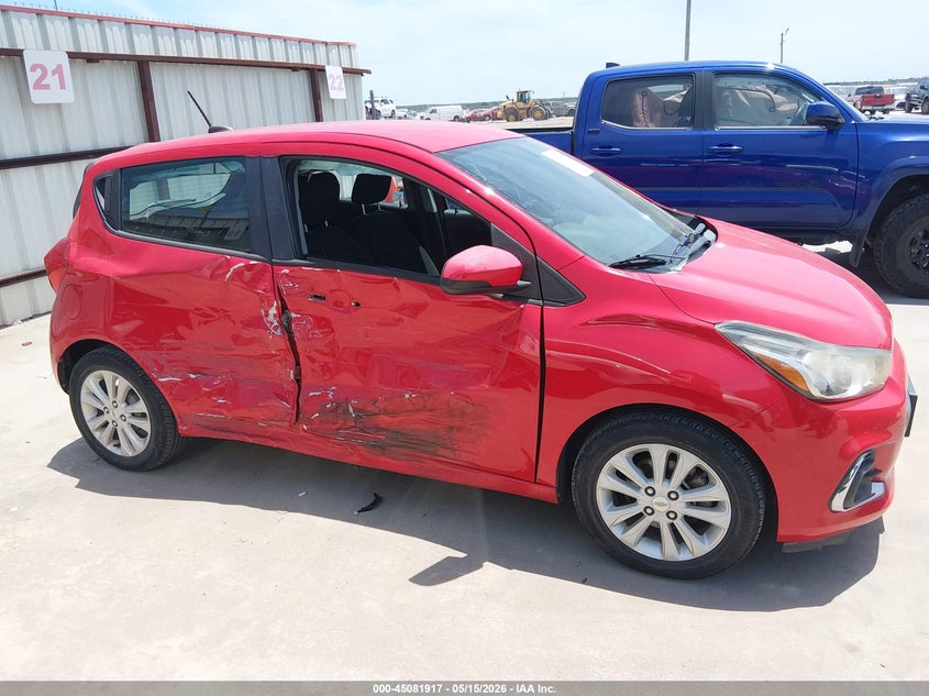2017 Chevrolet Spark VIN KL8CD6SAXHC713257 IAAI salvage auction — RIGHT SIDE, Salvage (Texas), sold $550 on 2026-07-28 (photo 6)