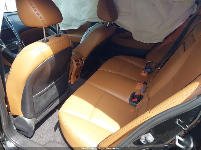 2023 Infiniti Q50 VIN JN1EV7BR3PM541724 IAAI salvage auction — FRONT & REAR, Mv-907A (New York), sold $4,350 on 2026-07-07 (photo 8)