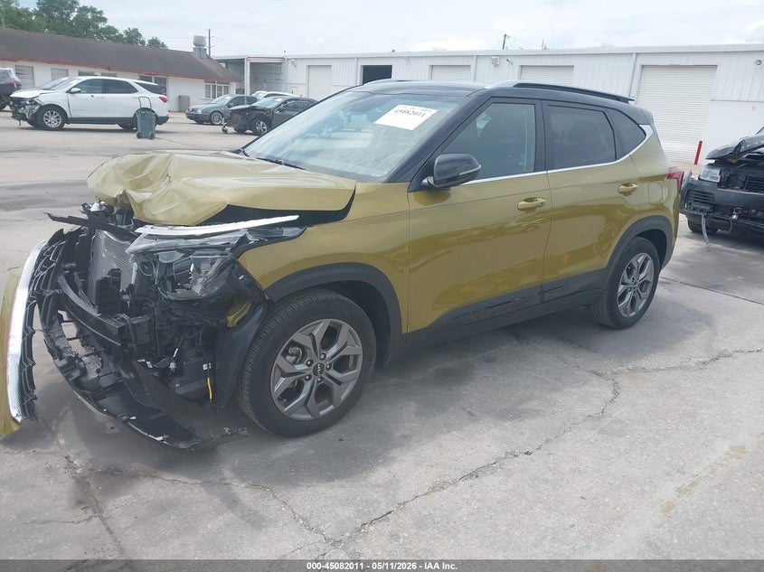 2024 Kia Seltos VIN KNDEU2AAXR7654523 IAAI salvage auction — FRONT END, Salvage Title, sold $5,525 on 2026-07-22 (photo 2)