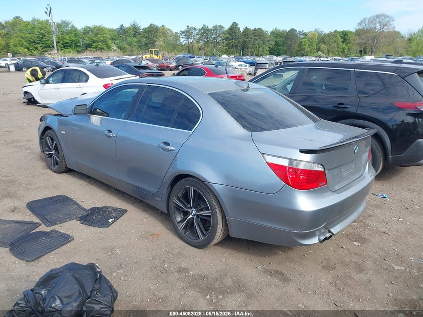 2007 BMW 5 series VIN WBANE73537CM56507 IAAI salvage auction — FRONT END, Mv-907A (New York), sold $450 on 2026-07-07 (photo 3)
