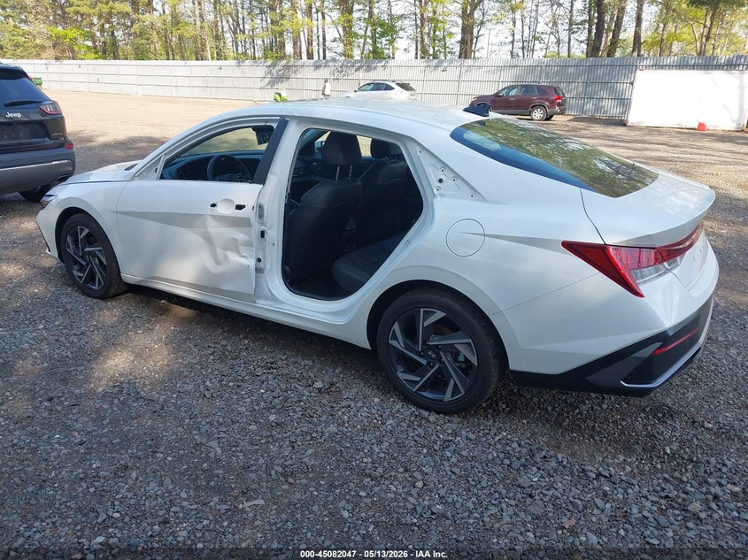 2026 Hyundai Elantra VIN KMHLN4DJ1TU193034 IAAI salvage auction — LEFT SIDE, Salvage (New Jersey), sold $10,750 on 2026-07-22 (photo 3)