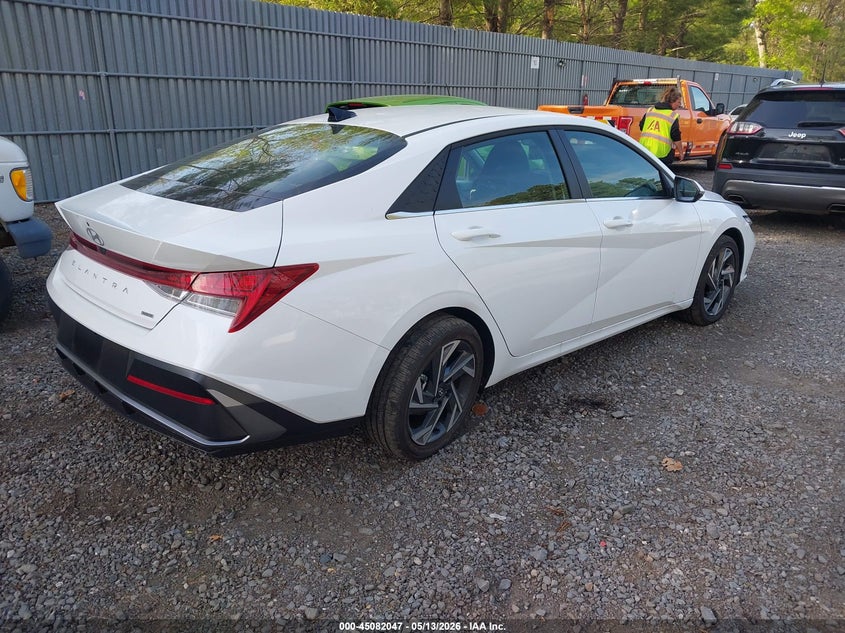 2026 Hyundai Elantra VIN KMHLN4DJ1TU193034 IAAI salvage auction — LEFT SIDE, Salvage (New Jersey), sold $10,750 on 2026-07-22 (photo 4)