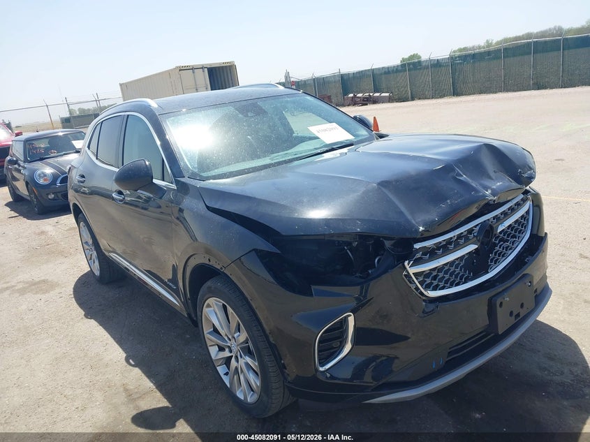 2022 Buick Envision VIN LRBFZSR44ND158597 IAAI salvage auction — FRONT END, Salvage (Minnesota), sold $7,100 on 2026-08-20 (photo 1)