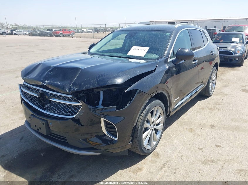 2022 Buick Envision VIN LRBFZSR44ND158597 IAAI salvage auction — FRONT END, Salvage (Minnesota), sold $7,100 on 2026-08-20 (photo 2)