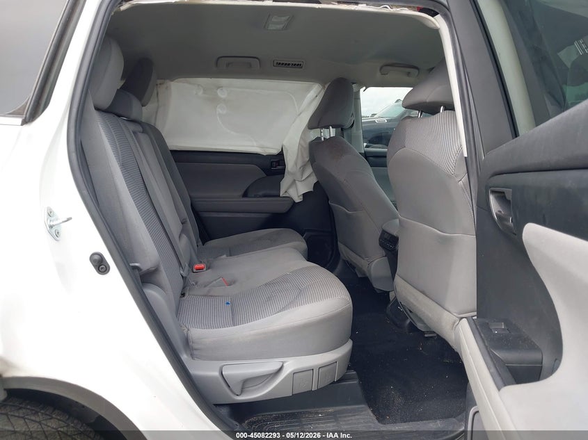 2021 Toyota Highlander VIN 5TDZZRAH6MS055173 IAAI salvage auction — FRONT END, Certificate Of Destruction (Florida), sold $9,250 on 2026-07-23 (photo 8)