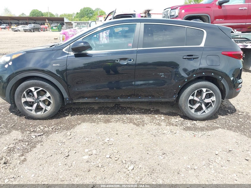 2022 Kia Sportage VIN KNDPMCAC8N7974482 IAAI salvage auction — LEFT SIDE, Salvage Title, sold $6,500 on 2026-07-24 (photo 6)
