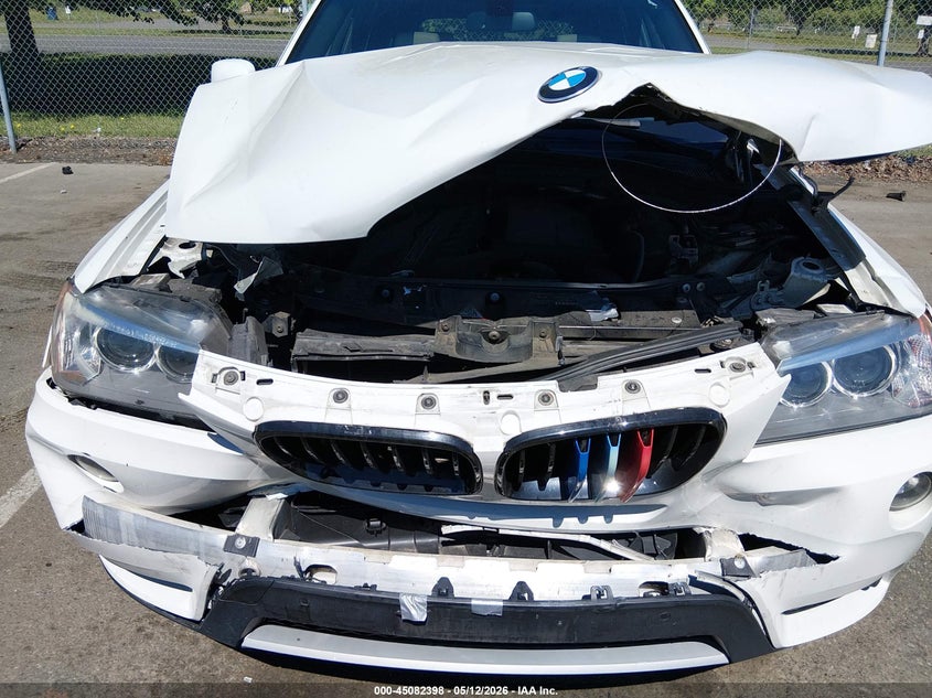 2013 BMW X3 VIN 5UXWX7C50DL980712 IAAI salvage auction — FRONT END, Salvage (New Jersey), sold $1,200 on 2026-07-13 (photo 6)
