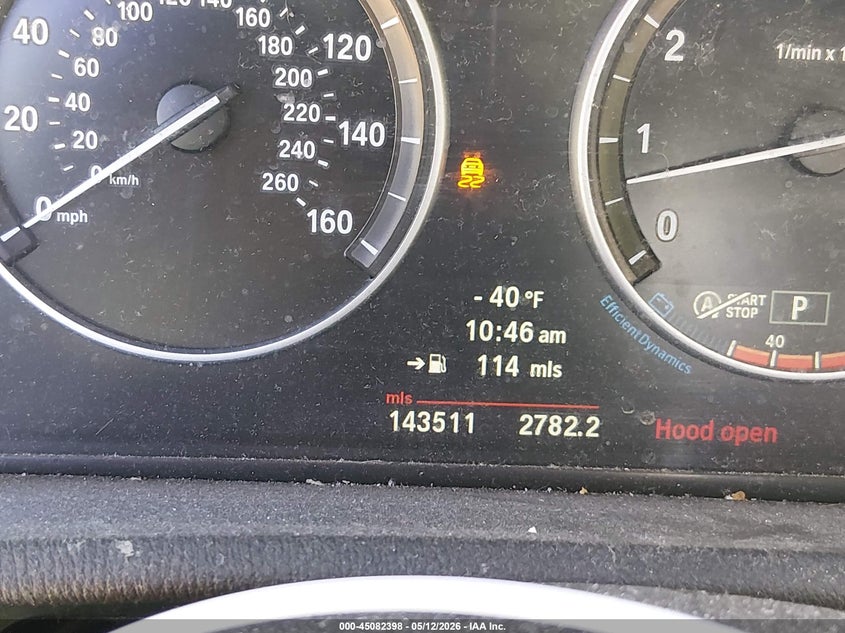 2013 BMW X3 VIN 5UXWX7C50DL980712 IAAI salvage auction — FRONT END, Salvage (New Jersey), sold $1,200 on 2026-07-13 (photo 7)