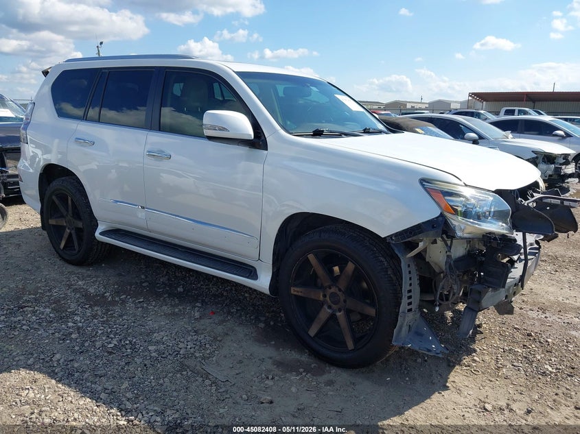 2015 Lexus Gx VIN JTJBM7FX4F5117521 IAAI salvage auction — FRONT END, Salvage (Texas), sold $12,200 on 2026-07-21 (photo 1)