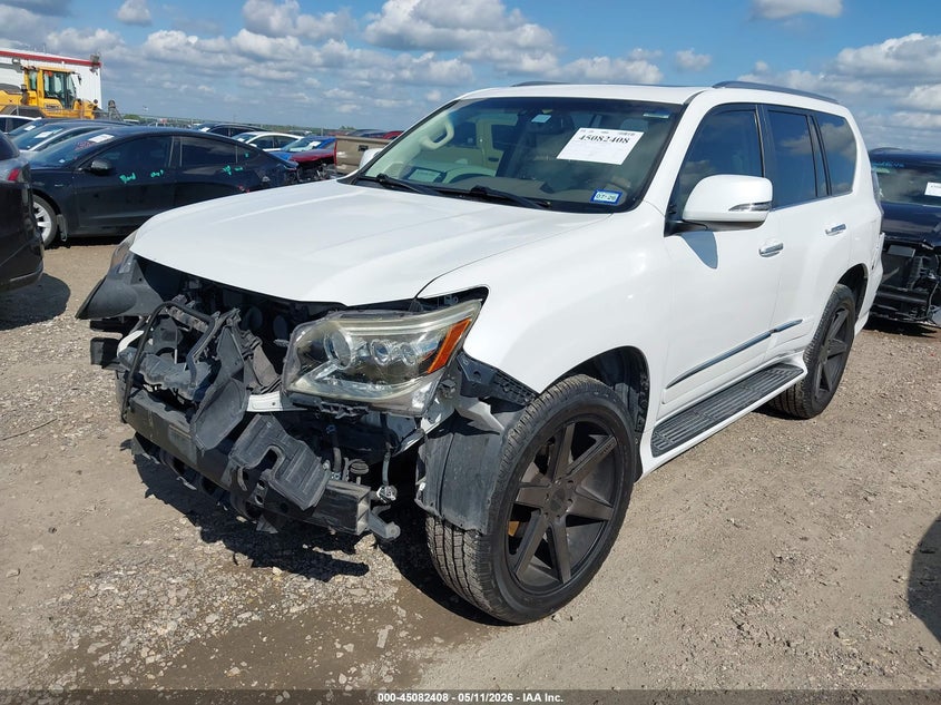 2015 Lexus Gx VIN JTJBM7FX4F5117521 IAAI salvage auction — FRONT END, Salvage (Texas), sold $12,200 on 2026-07-21 (photo 2)