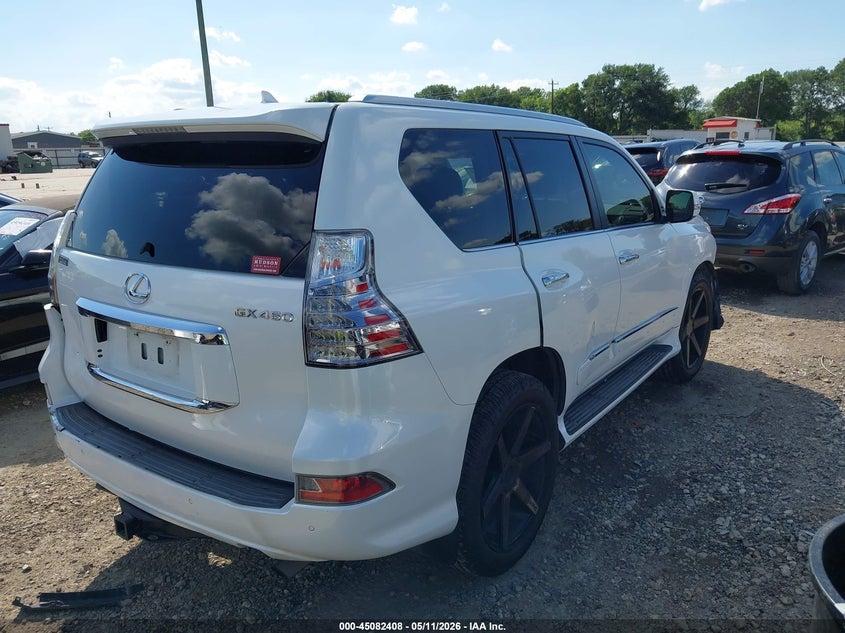 2015 Lexus Gx VIN JTJBM7FX4F5117521 IAAI salvage auction — FRONT END, Salvage (Texas), sold $12,200 on 2026-07-21 (photo 4)