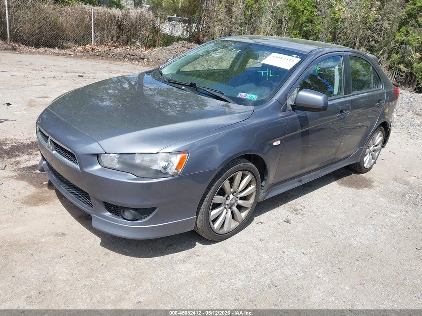 2010 Mitsubishi Lancer VIN JA32X8HW1AU001954 IAAI salvage auction — REAR END, Salvage (Massachusetts), sold $200 on 2026-07-07 (photo 2)