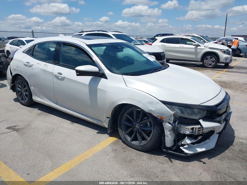 2021 Honda Civic VIN SHHFK7H61MU422256 IAAI salvage auction — RIGHT SIDE, Salvage (Texas), sold $3,800 on 2026-07-30 (photo 1)