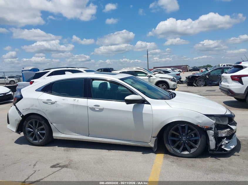 2021 Honda Civic VIN SHHFK7H61MU422256 IAAI salvage auction — RIGHT SIDE, Salvage (Texas), sold $3,800 on 2026-07-30 (photo 6)