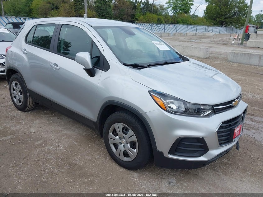 2018 Chevrolet Trax VIN KL7CJKSBXJB606946 IAAI salvage auction — HAIL, Salvage (Illinois), sold $875 on 2026-07-28 (photo 1)
