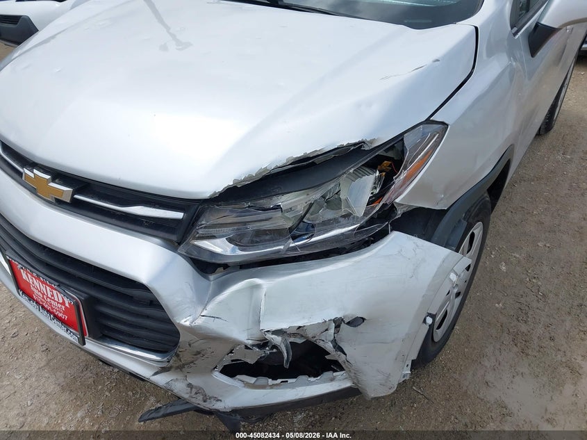 2018 Chevrolet Trax VIN KL7CJKSBXJB606946 IAAI salvage auction — HAIL, Salvage (Illinois), sold $875 on 2026-07-28 (photo 6)