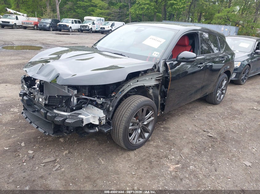 2025 Acura Adx VIN 3HDSA2H53SM707898 IAAI salvage auction — FRONT END, Salvage (Idaho), sold $10,600 on 2026-07-28 (photo 2)