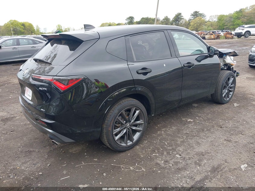 2025 Acura Adx VIN 3HDSA2H53SM707898 IAAI salvage auction — FRONT END, Salvage (Idaho), sold $10,600 on 2026-07-28 (photo 4)
