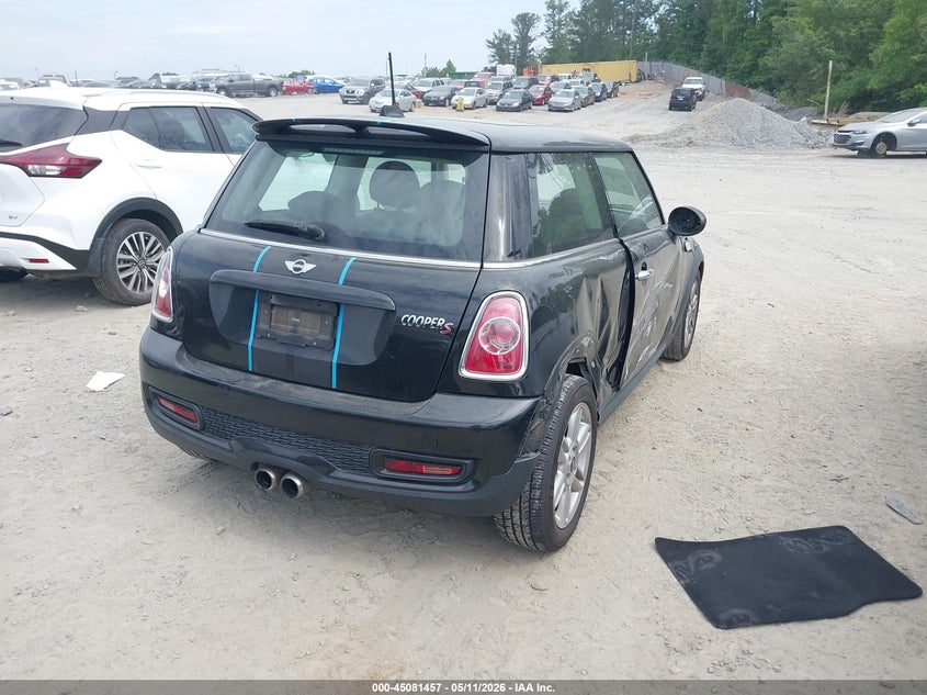 2013 Mini Hard top VIN WMWSV3C51DT396797 IAAI salvage auction — RIGHT SIDE, Salvage (Georgia), sold $1,725 on 2026-08-04 (photo 4)