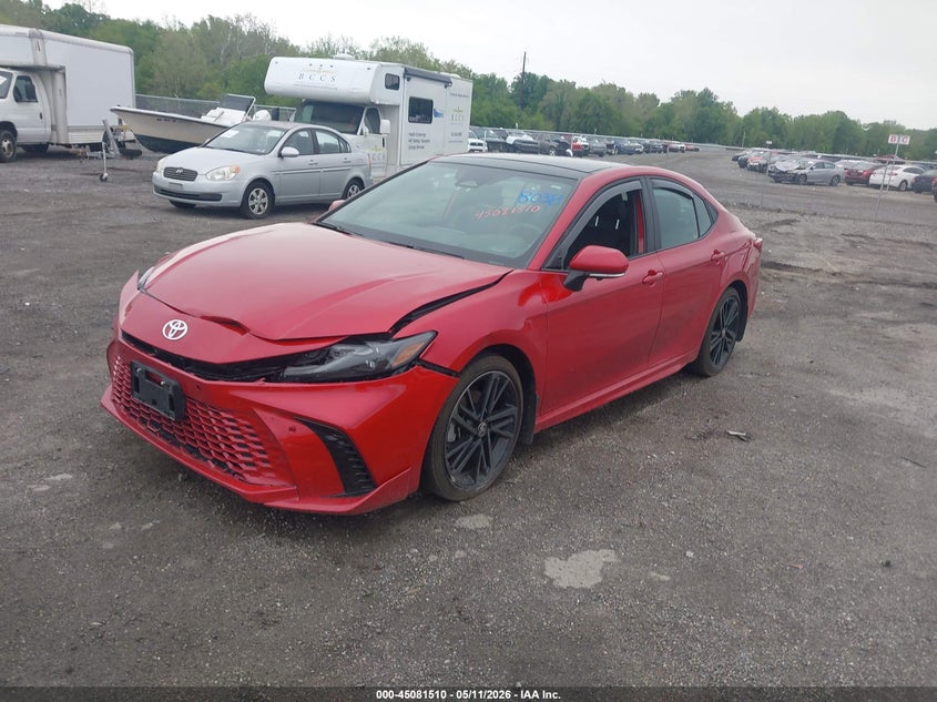 2025 Toyota Camry VIN 4T1DAACK2SU198038 IAAI salvage auction — FRONT END, Salvage - Greater Than 75% (Maryland), sold $12,600 on 2026-08-01 (photo 2)