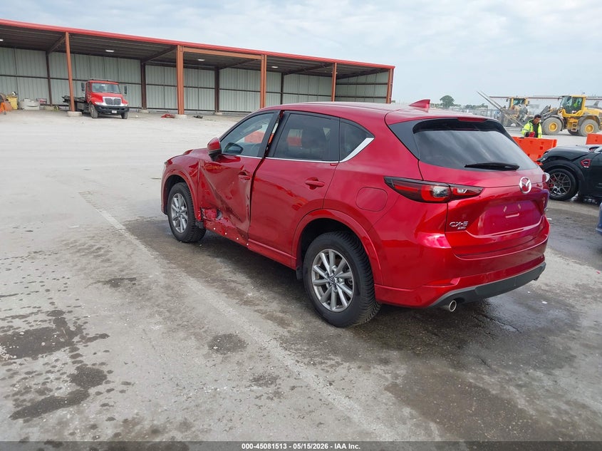 2024 Mazda Cx-5 VIN JM3KFBCL8R0492418 IAAI salvage auction — LEFT SIDE, Salvage (Missouri), sold $7,500 on 2026-08-01 (photo 3)