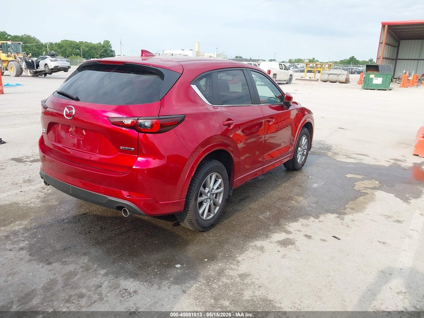 2024 Mazda Cx-5 VIN JM3KFBCL8R0492418 IAAI salvage auction — LEFT SIDE, Salvage (Missouri), sold $7,500 on 2026-08-01 (photo 4)