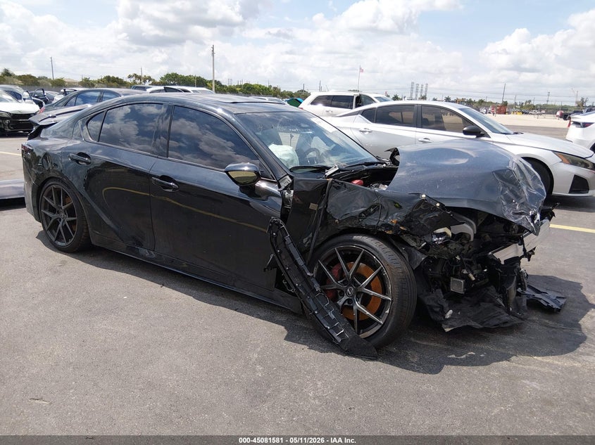 2026 Lexus Is VIN JTHGZ1B29T5096726 IAAI salvage auction — ALL OVER, Certificate Of Destruction (Florida), sold $550 on 2026-07-30 (photo 1)