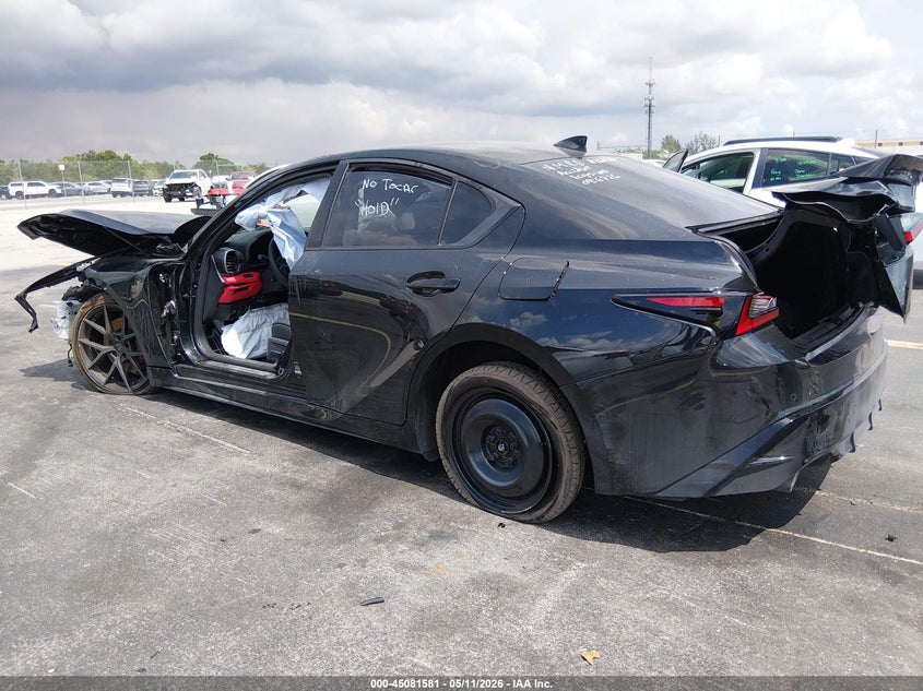 2026 Lexus Is VIN JTHGZ1B29T5096726 IAAI salvage auction — ALL OVER, Certificate Of Destruction (Florida), sold $550 on 2026-07-30 (photo 3)