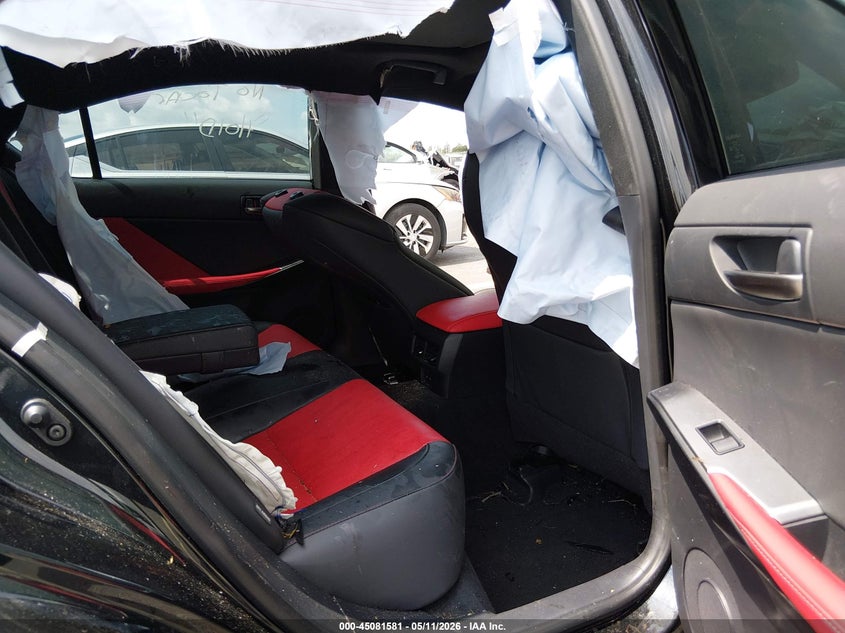 2026 Lexus Is VIN JTHGZ1B29T5096726 IAAI salvage auction — ALL OVER, Certificate Of Destruction (Florida), sold $550 on 2026-07-30 (photo 8)