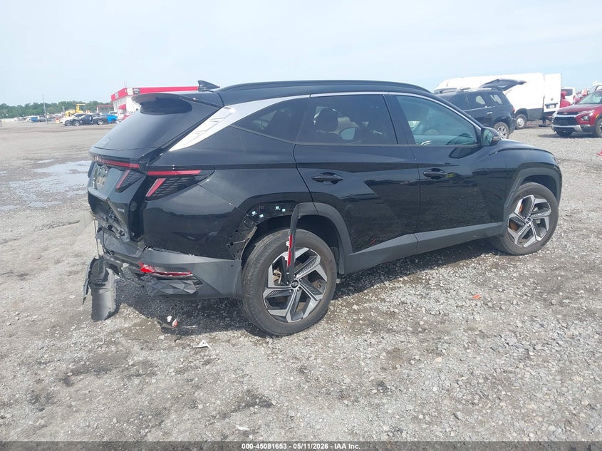 2023 Hyundai Tucson VIN 5NMJECAE9PH182986 IAAI salvage auction — REAR END, Salvage (Arkansas), sold $7,300 on 2026-07-29 (photo 4)