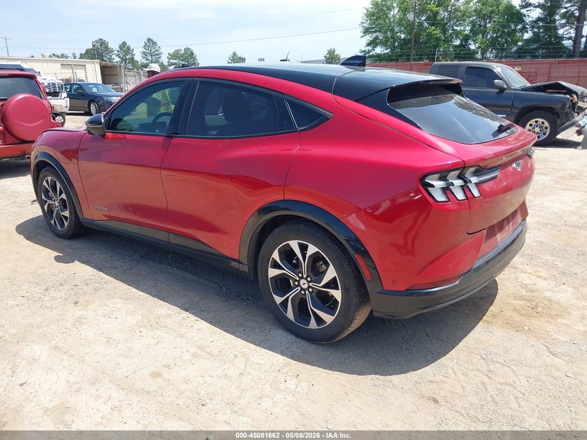 2021 Ford Mustang mach-e VIN 3FMTK3R74MMA45028 IAAI salvage auction — RIGHT FRONT, Original (Texas), sold $7,150 on 2026-07-16 (photo 3)
