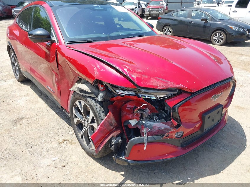 2021 Ford Mustang mach-e VIN 3FMTK3R74MMA45028 IAAI salvage auction — RIGHT FRONT, Original (Texas), sold $7,150 on 2026-07-16 (photo 6)