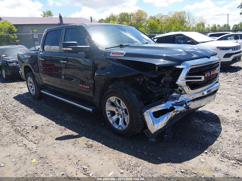 2020 Ram 1500 VIN 1C6RREFTXLN359124 IAAI salvage auction — FRONT END, Salvage (West Virginia), sold $9,100 on 2026-07-19 (photo 1)