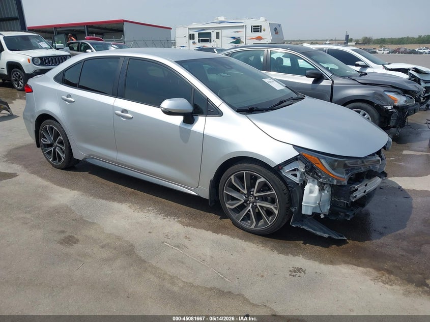 2020 Toyota Corolla VIN JTDS4RCE7LJ034363 IAAI salvage auction — FRONT END, Salvage (Nebraska), sold $6,950 on 2026-07-09 (photo 1)