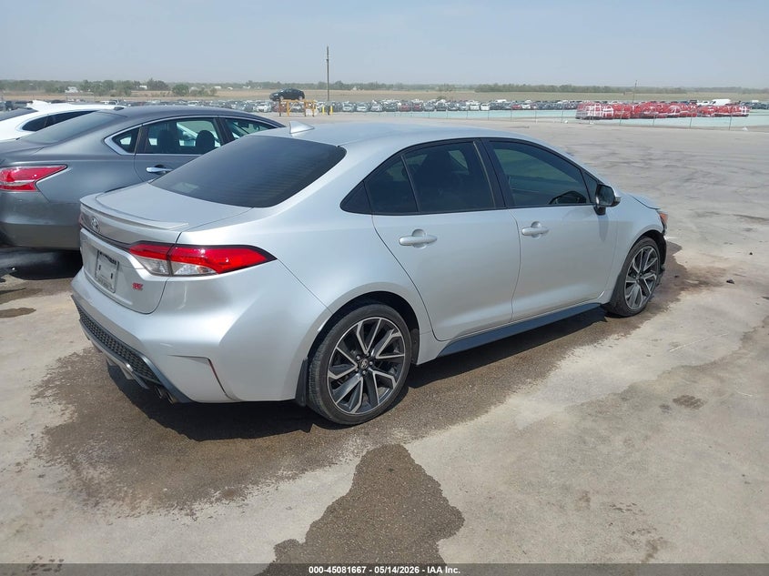 2020 Toyota Corolla VIN JTDS4RCE7LJ034363 IAAI salvage auction — FRONT END, Salvage (Nebraska), sold $6,950 on 2026-07-09 (photo 4)
