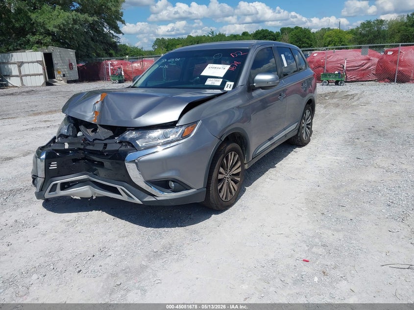 2019 Mitsubishi Outlander VIN JA4AZ3A38KZ045474 IAAI salvage auction — FRONT END, Rebuildable (Florida), sold $25 on 2026-07-30 (photo 2)