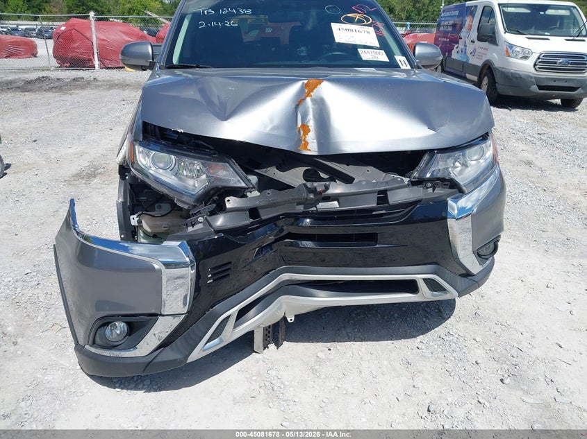 2019 Mitsubishi Outlander VIN JA4AZ3A38KZ045474 IAAI salvage auction — FRONT END, Rebuildable (Florida), sold $25 on 2026-07-30 (photo 6)
